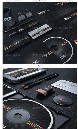 دانلود طرح PSD لایه باز ست اداری Creative Corporate Identity