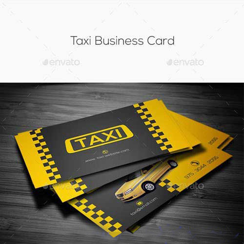 دانلود کارت ویزیت تاکسی و تاکسی تلفنی Taxi Business Card