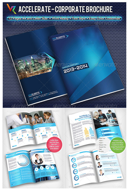 دانلود تصاویر لایه باز قالب ایندیزاین بروشورهای تجاری Accelerate Corporate Brochure دانلود تصاویر لایه باز قالب ایندیزاین بروشورهای تجاری Accelerate Corporate Brochure
