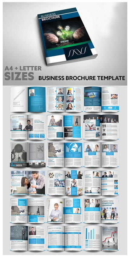 دانلود تصاویر لایه باز قالب ایندیزاین بروشورهای تجاری - CM Bussiness Proposal Brochure Template دانلود تصاویر لایه باز قالب ایندیزاین بروشورهای تجاری - CM Bussiness Proposal Brochure Template