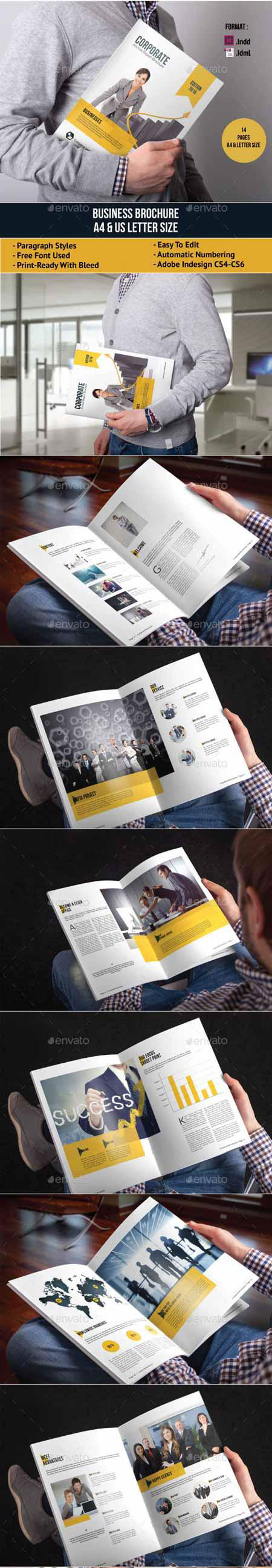 دانلود بروشور کسب و کار Business Brochure Template دانلود بروشور کسب و کار Business Brochure Template