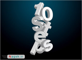 خلق متون سه بعدی با فتوشاپ