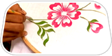 آموزش نقاشی و طراحی روی پارچه