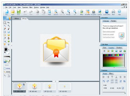 دانلود نرم افزار ساخت و ویرایش آیکون IconCool Editor 6.23 دانلود نرم افزار ساخت و ویرایش آیکون IconCool Editor 6.23