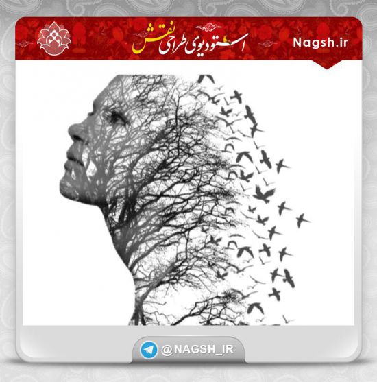 آموزش ترکیب تصاویر به سبک دابل اکسپوژ در فتوشاپ