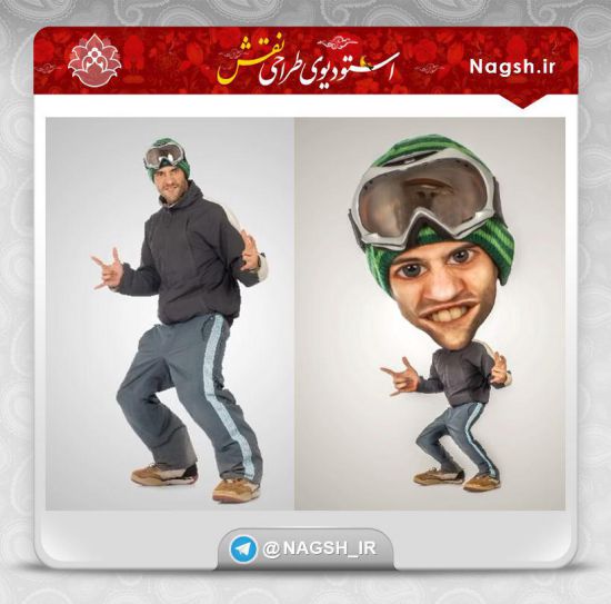 فیلم آموزش تبدیل عکس به کاریکاتور