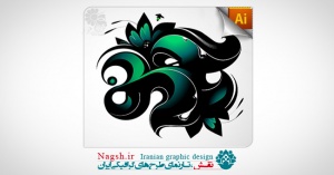آموزش ایلوستریتور - طراحی یک مونوگرام (ترکیب اشکال گرافیکی)