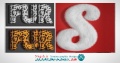 دنلود اکشن ایجاد افکت کرک و خز روی متن