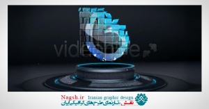 دانلود پروژه زیبای ساخت لوگو سه بعدی در افتر افکت 3D Logo on Stage