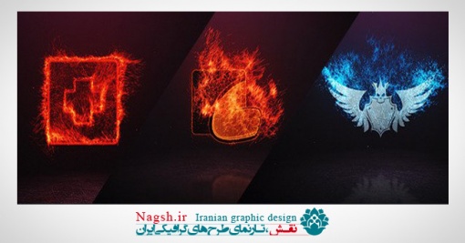 دانلود پروژه آماده افترافکت نمایش لوگو Burning Logo Reveal v2 