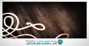 دانلود ویدئو کلیپ خطوط کشیده شده بر روی پس زمینه سیاه