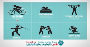 دانلود وکتور آیکون ورزشی Vector Sport Icons