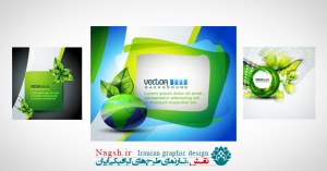 دانلود مجموعه وکتور برگ و طبیعت با فرمت EPS