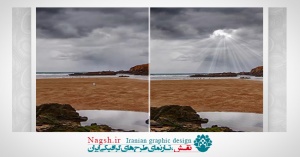 فیلم آموزش ایجاد پرتو نور در فتوشاپ