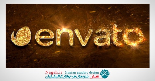 دانلود پروژه آماده افترافکت نمایش لوگو Fire Gold Logo Videohive