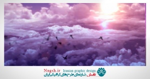 دانلود ویدئو کلیپ پرواز پرنده ها بر روی ابرها