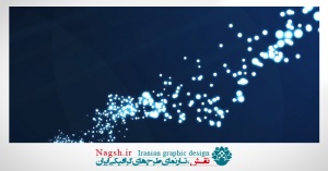 دانلود ویدئو کلیپ گردش ذرات نور در فضای سیاه