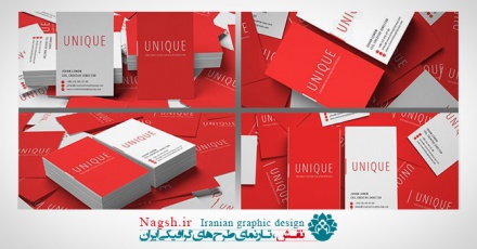 موکاپ کارت ویزیت