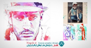 دانلود اکشن آبرنگ برای تبدیل عکس به نقاشی آبرنگ