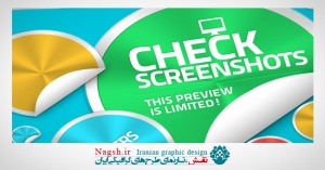 دانلود کلیپ آرت عناصر طراحی وب، لیبل، برچسب، روبان