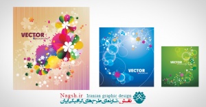دانلود ست وکتور گل بهار (Spring Vector)