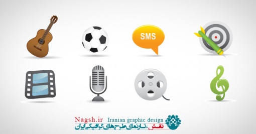 دانلود ست آیکون های متنوع سری 2 (Various Icon Set)
